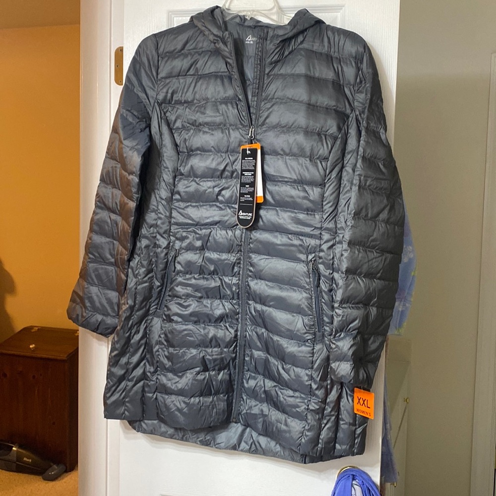 Down Puffer Jacket Plus Size